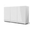*MEUBLE GLOSSY 150 BLANC (portes acrylique) AQUAEL (sur commande)