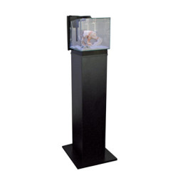 *MEUBLE COLONNE NOIR 31x31x100cm NEWA (sur commande)