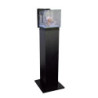 *MEUBLE COLONNE NOIR 31x31x100cm NEWA (sur commande)