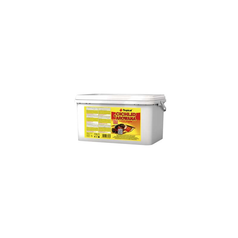 *CICHLID & AROWANA LARGE STICKS 5L/1.5KG (sur commande) *CICHLID & AROWANA LARGE STICKS 5L/1.5KG (sur commande)