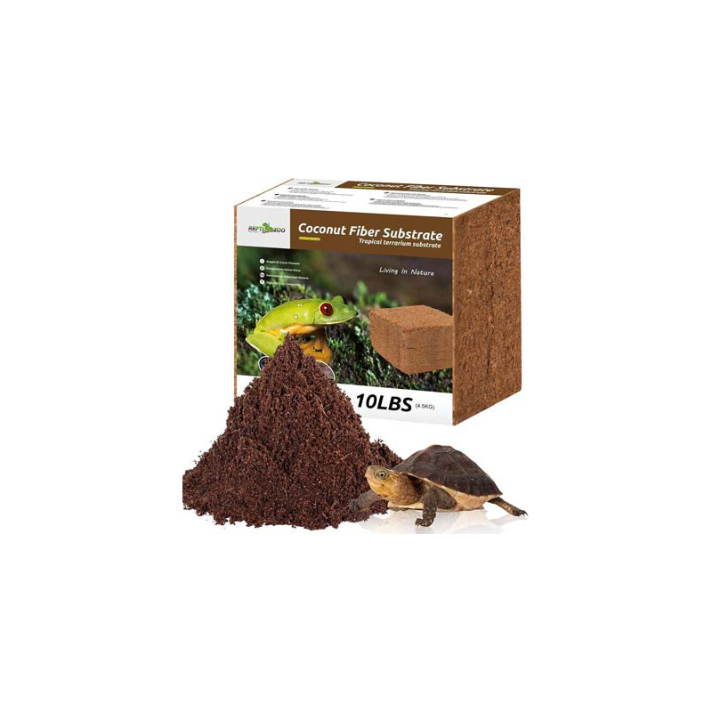 SUBSTRAT COCO BRICK COMPRESSED 10L REPTIZOO SUBSTRAT COCO BRICK COMPRESSED 10L REPTIZOO