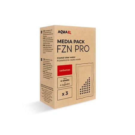 Media Pack FZN PRO Carbon 3pc AQUAEL