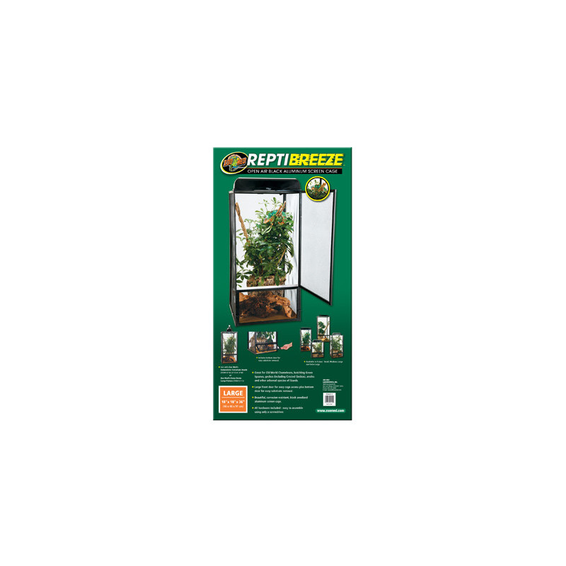 TERRARIUM REPTIBREEZE 46x46x92 cm ZOOMED TERRARIUM REPTIBREEZE 46x46x92 cm ZOOMED