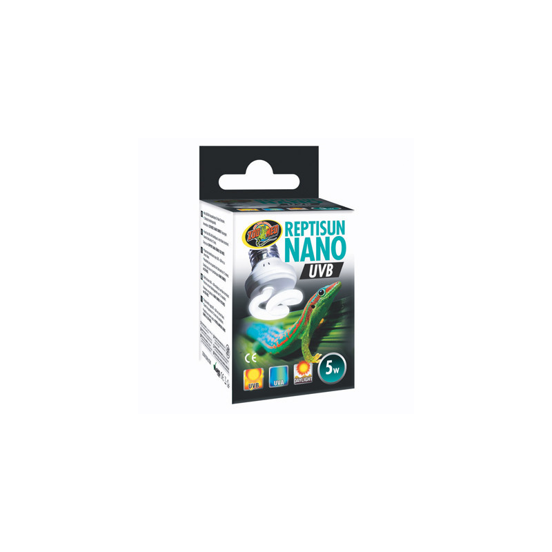 LAMPE REPTISUN Nano UVB 5W LAMPE REPTISUN Nano UVB 5W
