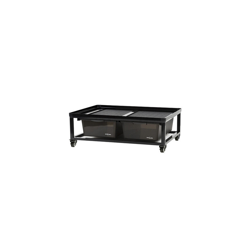 Casiers par 2 avec roulettes 609x459x233mm REPTIZOO--- Casiers par 2 avec roulettes 609x459x233mm REPTIZOO---