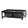 Casiers par 2 avec roulettes 609x459x233mm REPTIZOO---