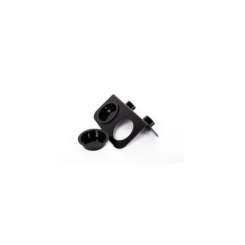 MANGEOIRE DOUBLE MAGNETIQUE NOIRE 15x8x6.2cm MANGEOIRE DOUBLE MAGNETIQUE NOIRE 15x8x6.2cm
