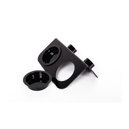 MANGEOIRE DOUBLE MAGNETIQUE NOIRE 15x8x6.2cm