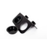 MANGEOIRE DOUBLE MAGNETIQUE NOIRE 15x8x6.2cm