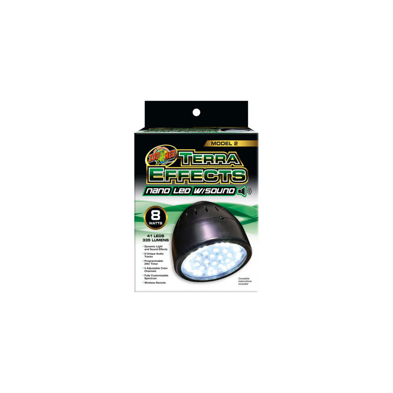 TERRA EFFECTS nano Led w/Sound 8W ZOOMED TERRA EFFECTS nano Led w/Sound 8W ZOOMED