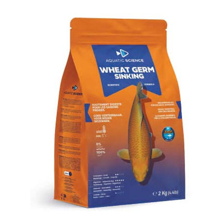 WHEAT GERM SINKING LARGE 5Kg AQUATIC SCIENCE