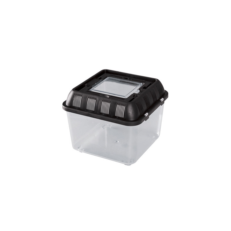 BOITE DE TRANSPORT REPTILES 20.5x20.5x17cm REPTIZOO BOITE DE TRANSPORT REPTILES 20.5x20.5x17cm REPTIZOO