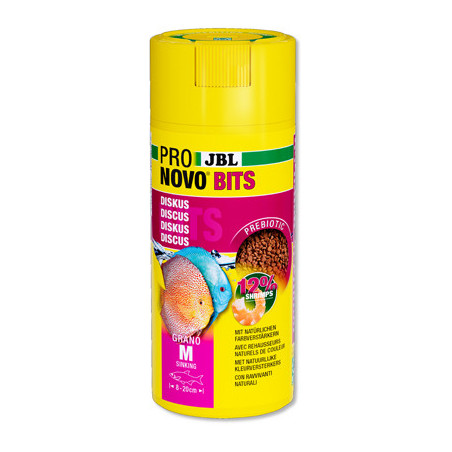 JBL PRONOVO BITS GRANO M – Granulés Poissons – 250ml CLICK