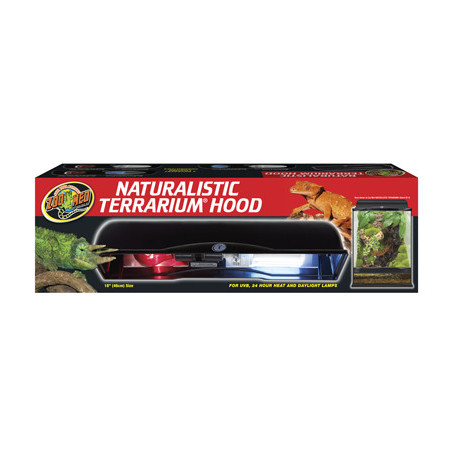 ECLAIRAGE TERRARIUM HOOD 45cm 2x60W