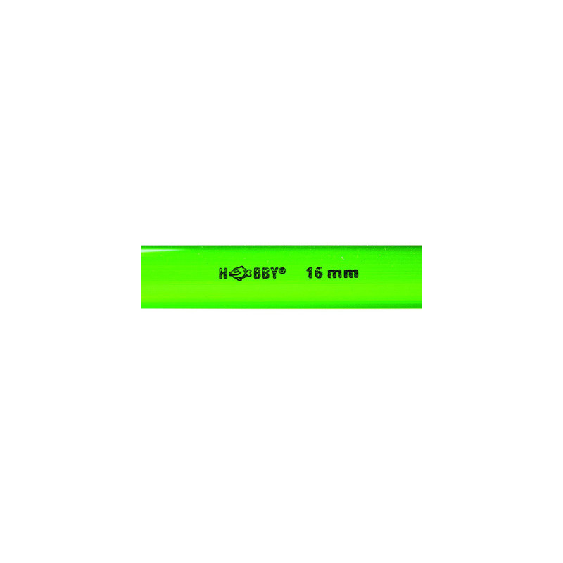 TUBE rigide vert 16mm extérieur 1m HOBBY