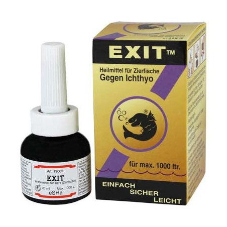 eSHa EXIT – Traitement contre les parasites et infections 20 ml
