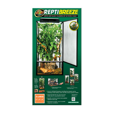 TERRARIUM REPTIBREEZE 61x61x122 cm ZOOMED