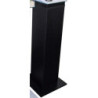 *MEUBLE COLONNE NOIR 24x24x100cm NEWA (sur commande)