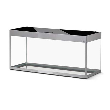 *AQUARIUM GLOSSY 120 GRIS D&N led 3x17w 120x40x63cm 260L (sur cde)
