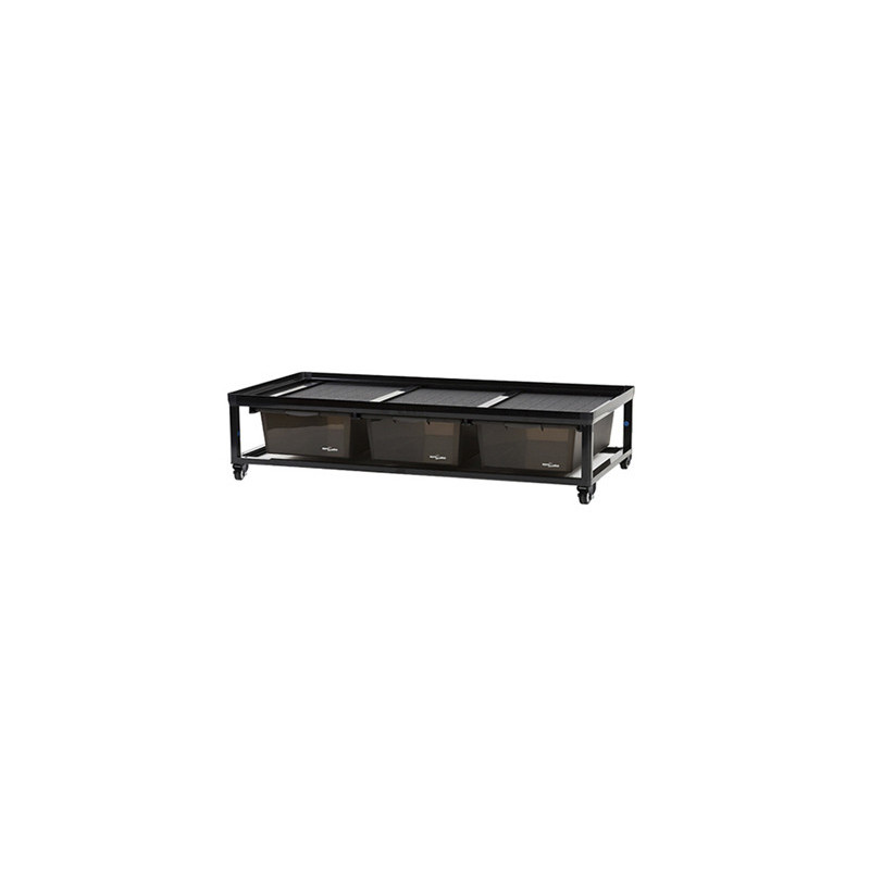 Casiers par 3 avec roulettes 923x466x233mm REPTIZOO--- Casiers par 3 avec roulettes 923x466x233mm REPTIZOO---