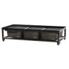 Casiers par 3 avec roulettes 923x466x233mm REPTIZOO---