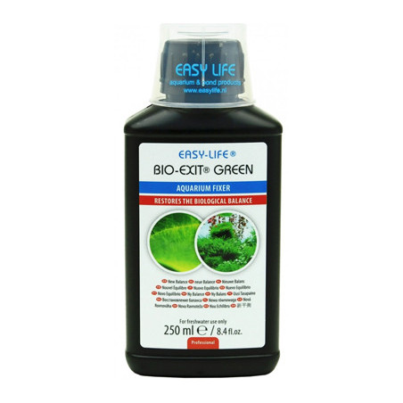 Bio-Exit Green 250 ml–Traitement anti-algues naturel | Flore-Aquatique