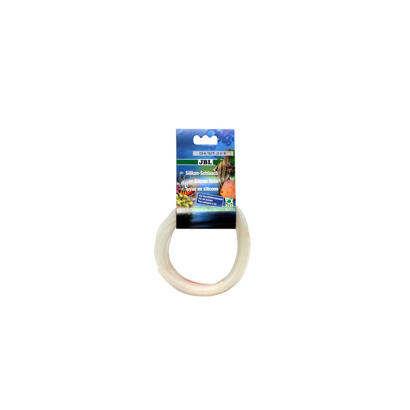 TUYAU  4-6mm JBL (blister) silicone     3m