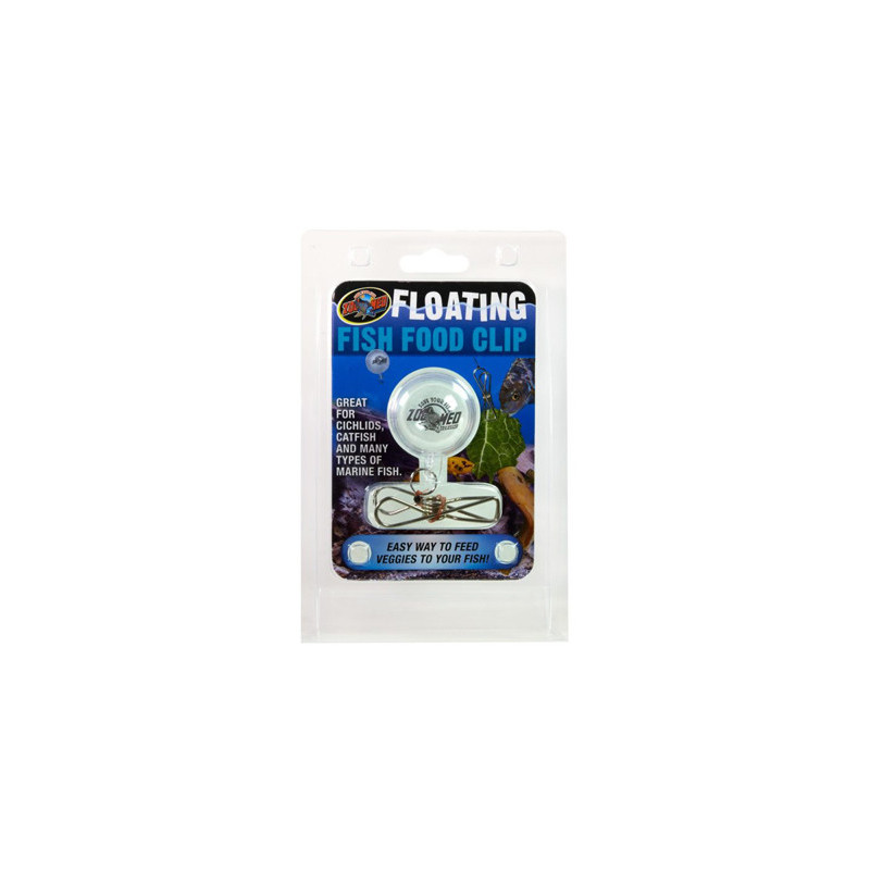 FLOATING FISH FOOD CLIP ZOOMED FLOATING FISH FOOD CLIP ZOOMED