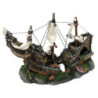 BATEAU SUR ROCHERS 29,2x12.7x20cm