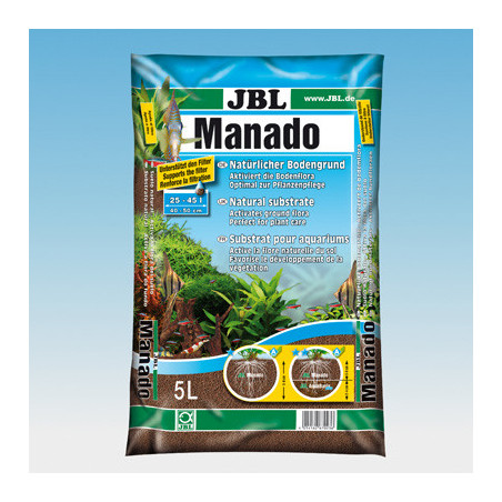 MANADO 5L JBL substrat sol naturel