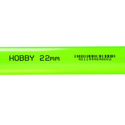 TUBE rigide vert 22mm extérieur 1m HOBBY