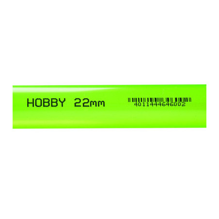TUBE rigide vert 22mm extérieur 1m HOBBY