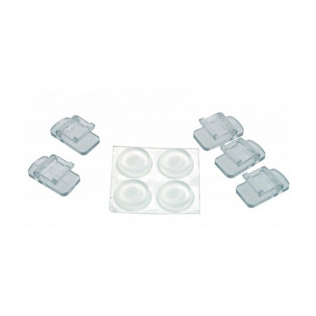 Set de clip pr. couvercle (x5), Pied de cure (x4), EHEIM