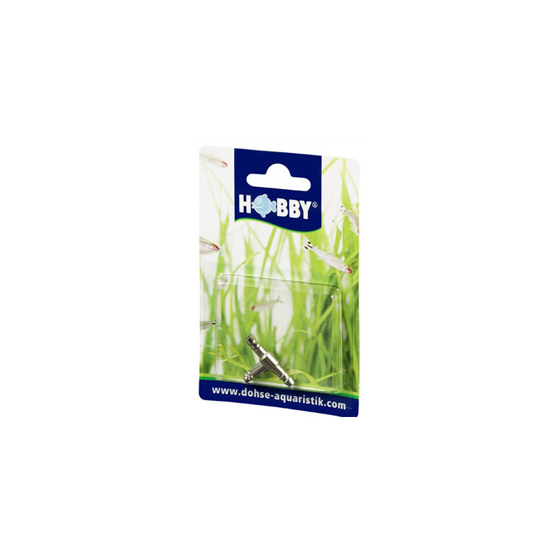 RACCORD T métal 4-6mm blister 1pc HOBBY
