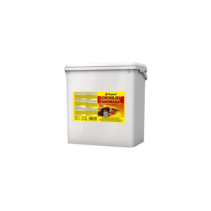 *CICHLID & AROWANA large STICKS 10L (sur commande)