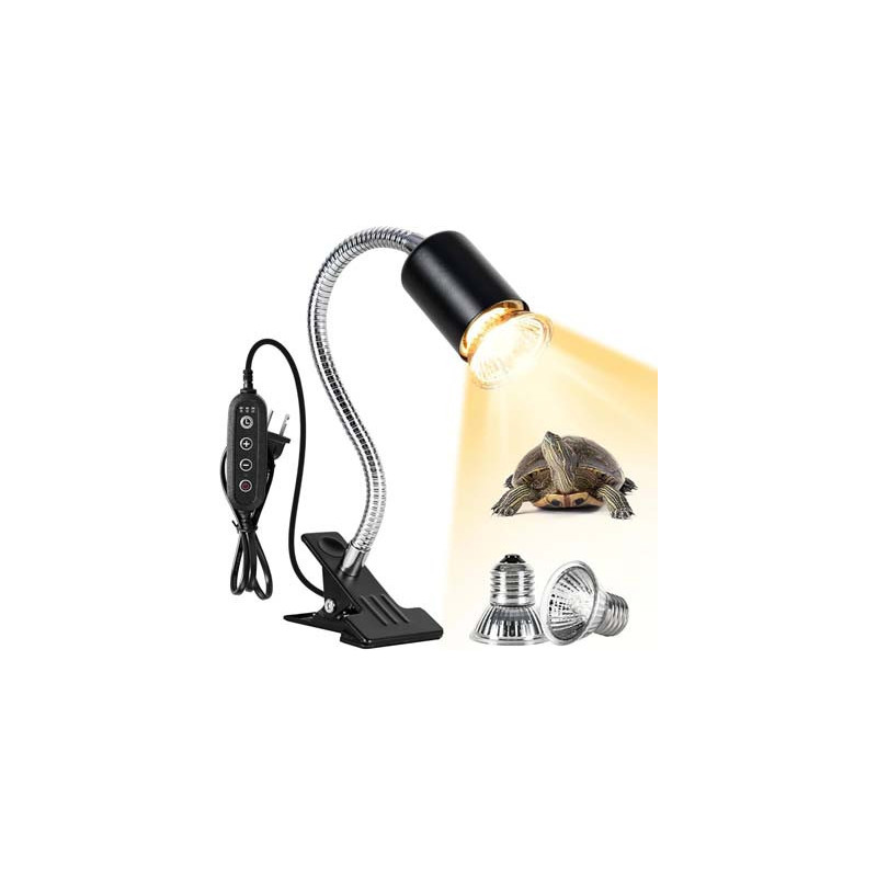 SUPPORT dimmable pr. ampoule E27 avec pince MAXI.50w REPTIZOO SUPPORT dimmable pr. ampoule E27 avec pince MAXI.50w REPTIZOO