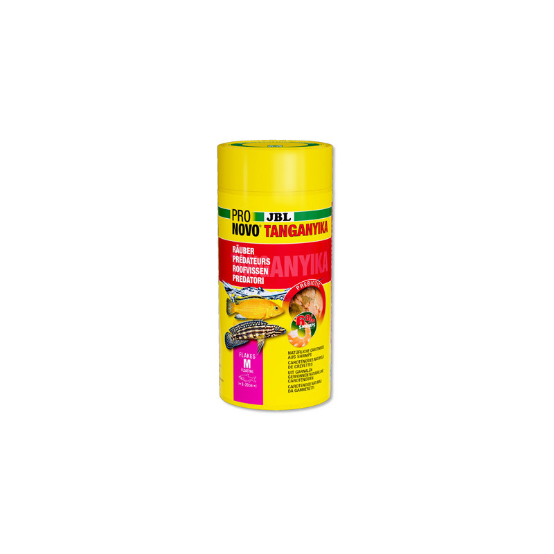 JBL PRONOVO TANGANYIKA FLAKES M – Cichlidés – 1000ml JBL PRONOVO TANGANYIKA FLAKES M – Cichlidés – 1000ml