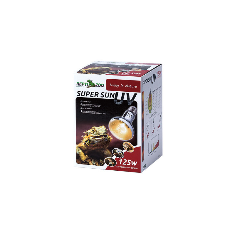 LAMPE SUPERSUN UVA + UVB160W REPTIZOO LAMPE SUPERSUN UVA + UVB160W REPTIZOO
