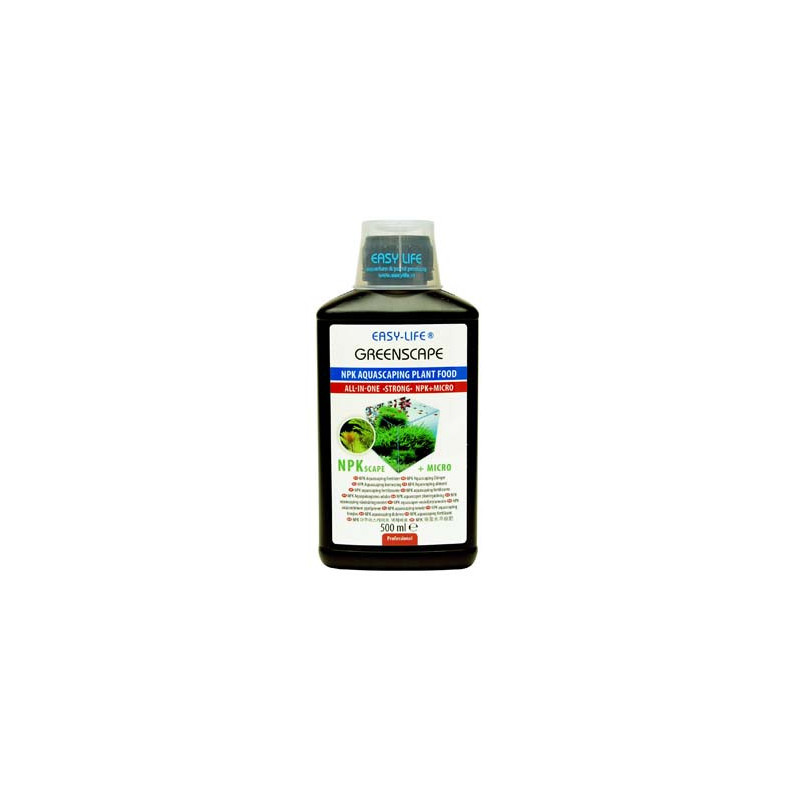 GreenScape Easy Life 500ml – Engrais NPK pour aquarium planté GreenScape Easy Life 500ml – Engrais NPK pour aquarium planté