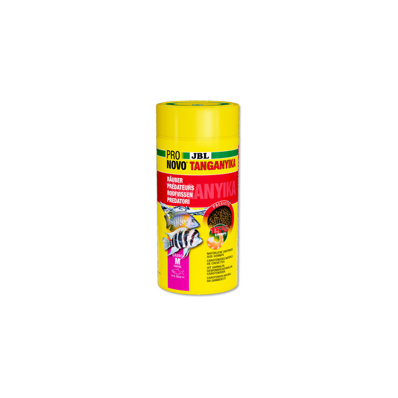 JBL PRONOVO TANGANYIKA GRANO M – Cichlidés – 1000ml JBL PRONOVO TANGANYIKA GRANO M – Cichlidés – 1000ml