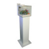 *MEUBLE COLONNE BLANC 31x31x100cm NEWA (sur commande)