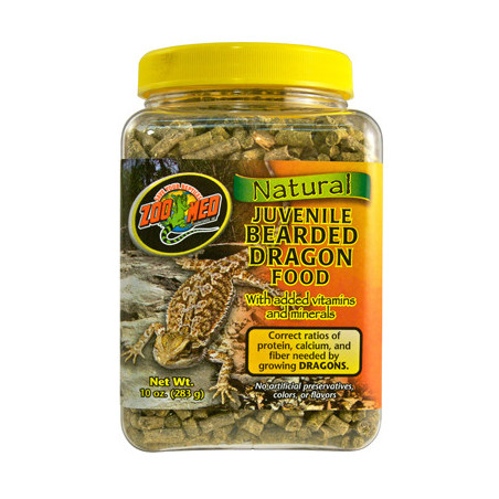 NOUR.NATURAL BEARDED DRAGON juvénile 283grs