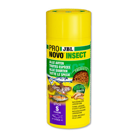 JBL ProNovo Insect Stick S – sticks prébiotiques poissons 3 – 10 cm