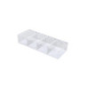 BOITE ACRYLIQUE 4 compartiments 56.5x20.6x9.5cm REPTIZOO---