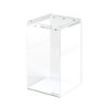 TERRARIUM ACRYLIQUE TRANSPARENT 14x14x24cm REPTIZOO