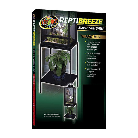 STAND WITH SHELF REPTIBREEZE pour ZMNT13-17E ZOOMED