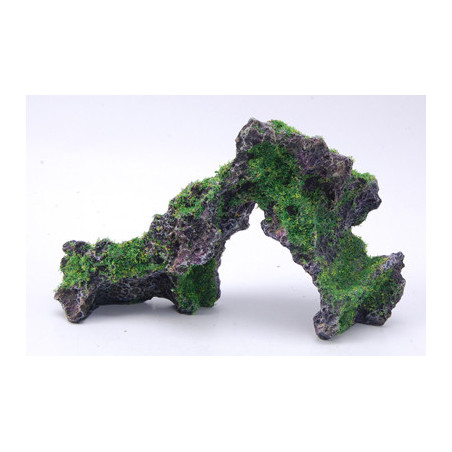 ROCK WITH MOSSY  235x75x140mm-----