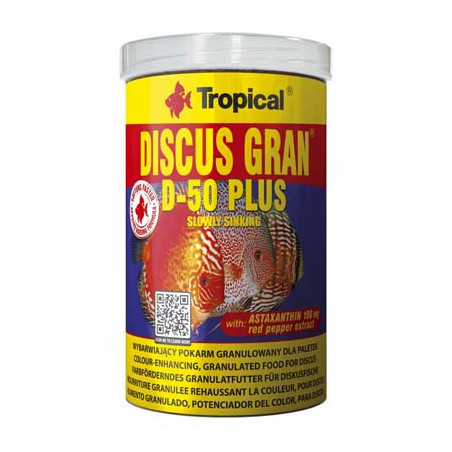 TROPICAL DISCUS GRAN D-50 PLUS 1000ml