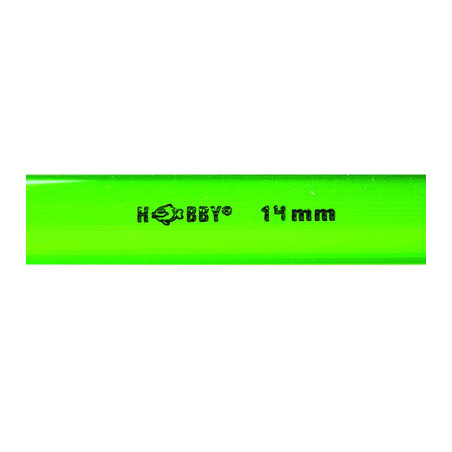 TUBE rigide vert 14mm extérieur 1m HOBBY