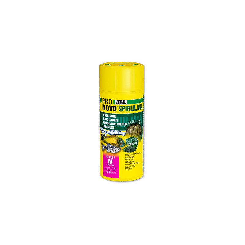 JBL ProNovo Spirulina Flakes M 250ml – Flocons spiruline